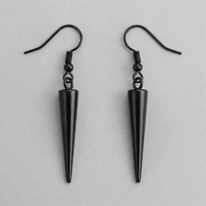 Shadow Spike Drop Earrings