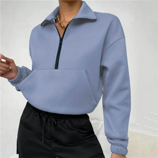 Lucía® | Women's half zip sweater