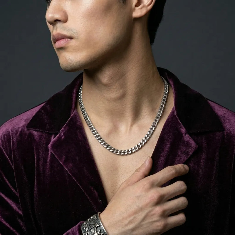 Bold Cuban Link Chain Necklace