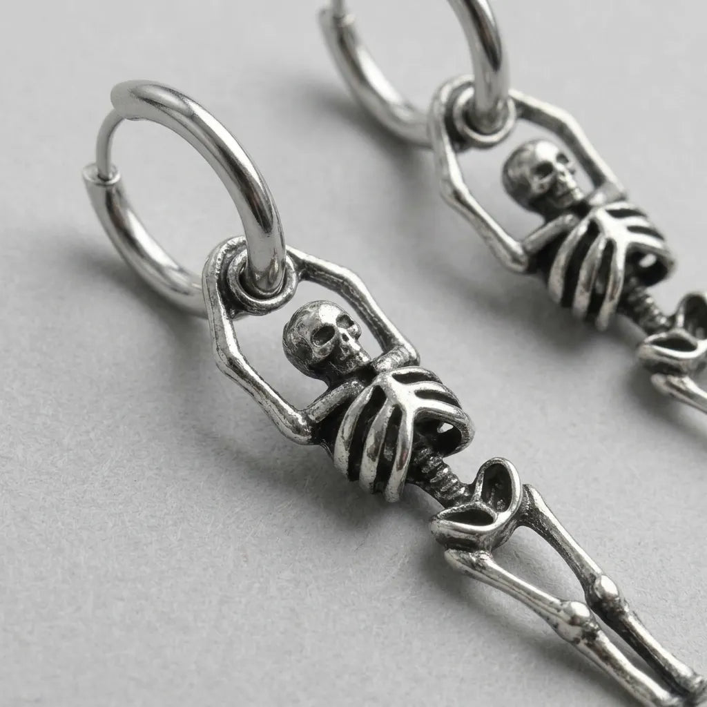 Hanging Bones Earrings