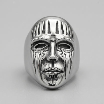 Joey Jordison Death Mask Ring