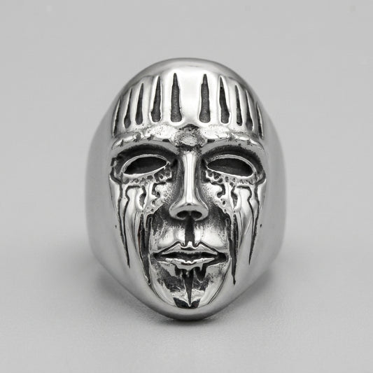Joey Jordison Death Mask Ring