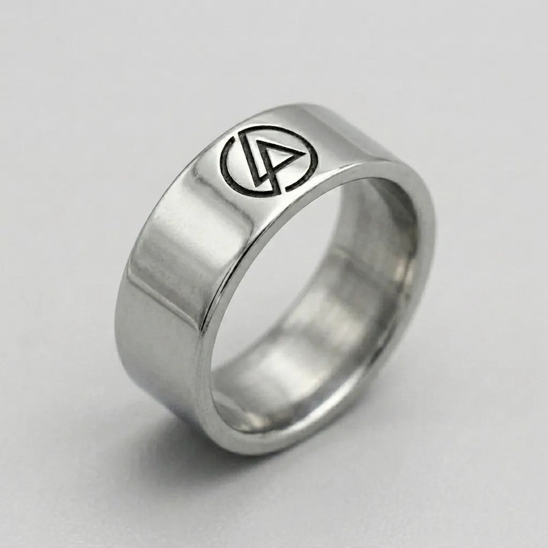 Linkin Park Symbol Wide Band Ring