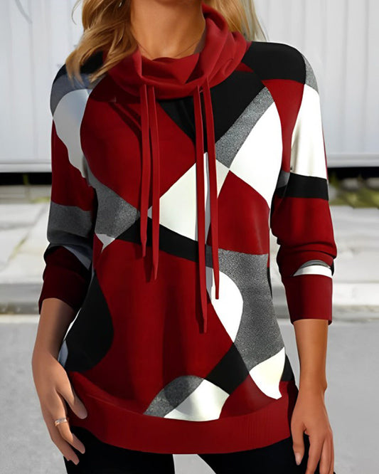 Barbara® | Color block hooded sweater