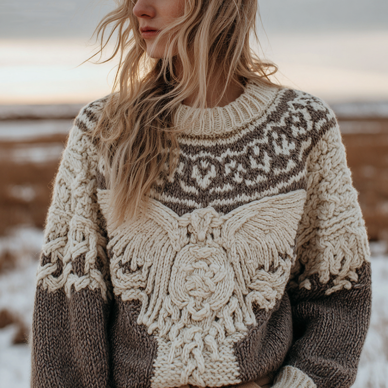 Timeless Vintage Style Jumper