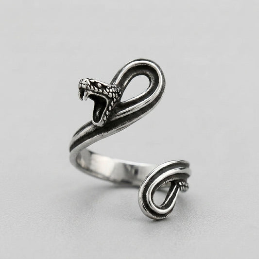 Coiled Snake Wrap Ring