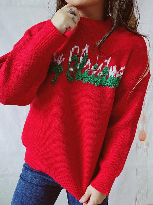 Kristina® | Christmas sweater for women with letters