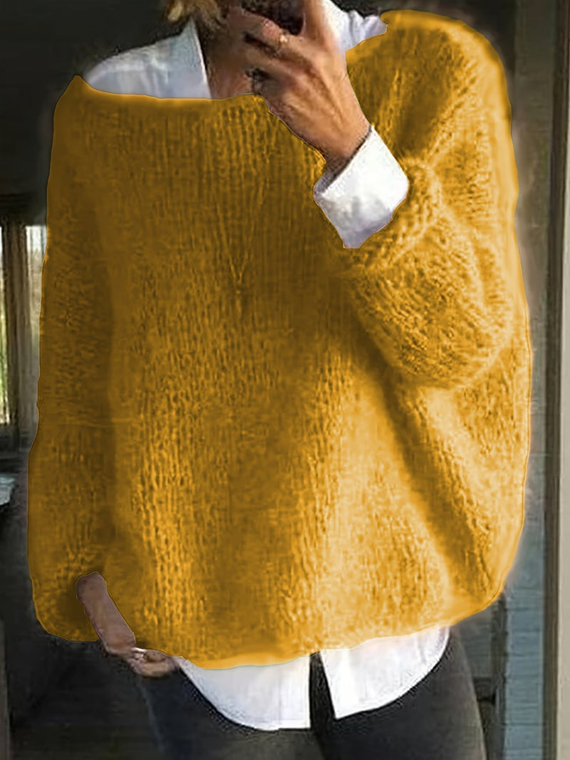 LM | Cozy oversized knitted sweater
