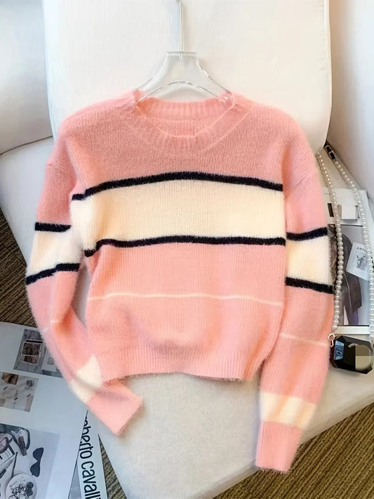 Julia® | Women's crew neck sweater