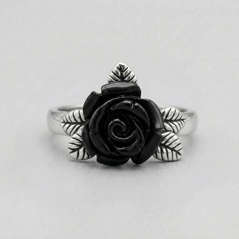 Dark Eternal Rose Ring