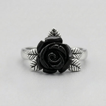 Dark Eternal Rose Ring