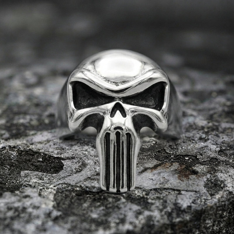Punisher Skull Statement Ring