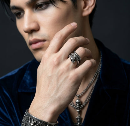 Venom Spiral Ring