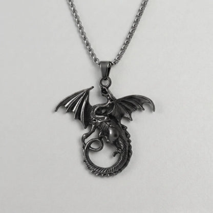 Cursed Dragon Winged Terror Necklace