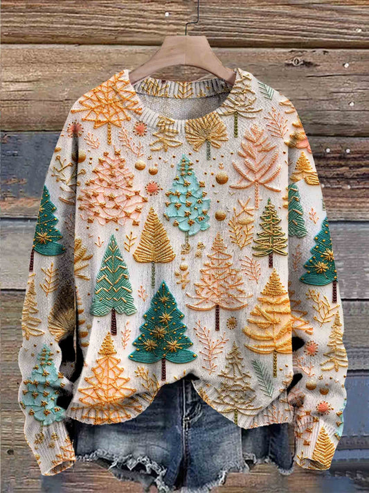 Karol® | Knitted Christmas sweater for women