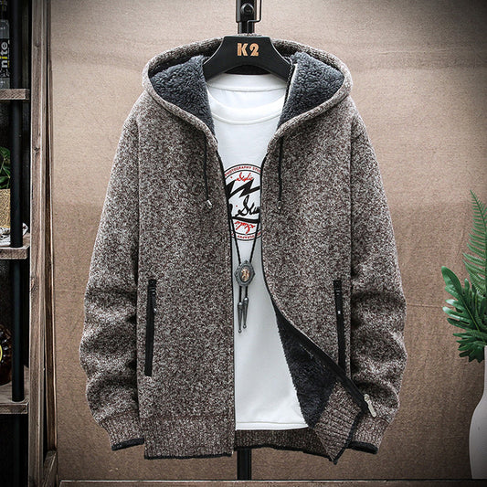 Men's Vintage Knitted Pattern Cardigan Sweater elevenforest
