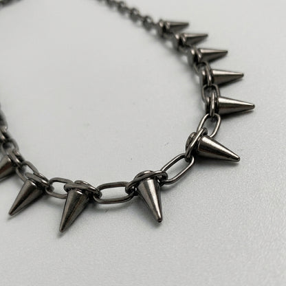 Multi-Spike Choker Necklace