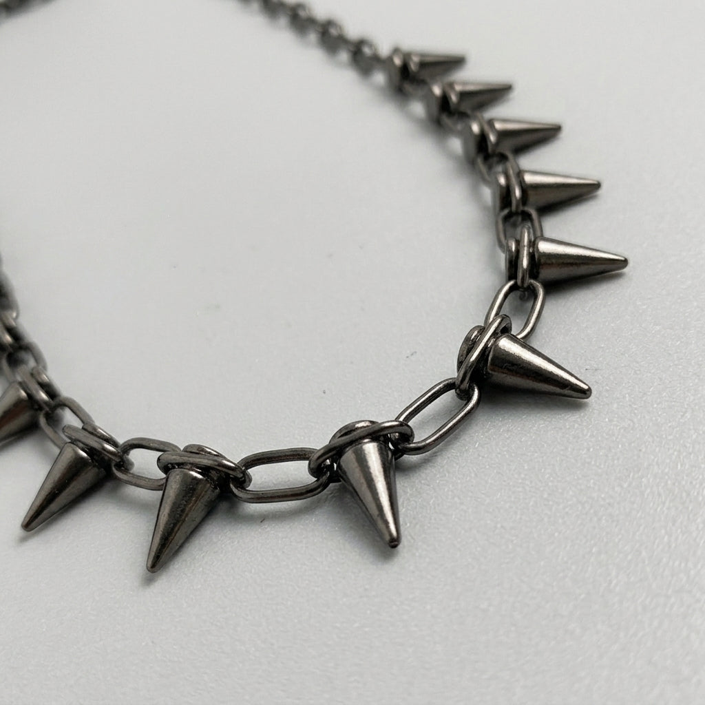 Multi-Spike Choker Necklace