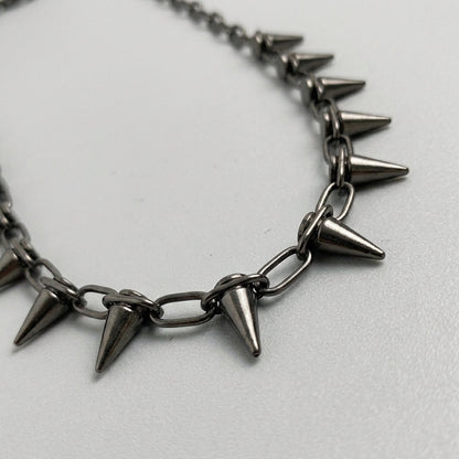Multi-Spike Choker Necklace