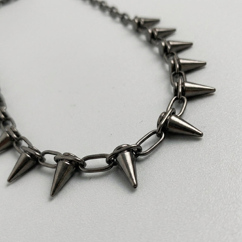 Multi-Spike Choker Necklace