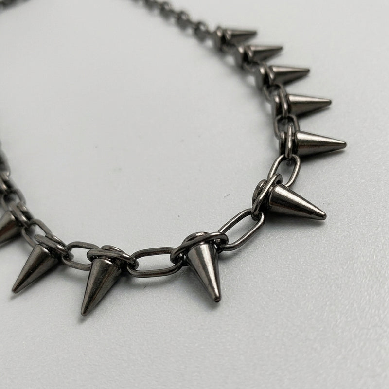Multi-Spike Choker Necklace