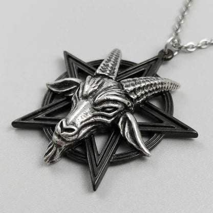 Baphomet Pentagram Necklace