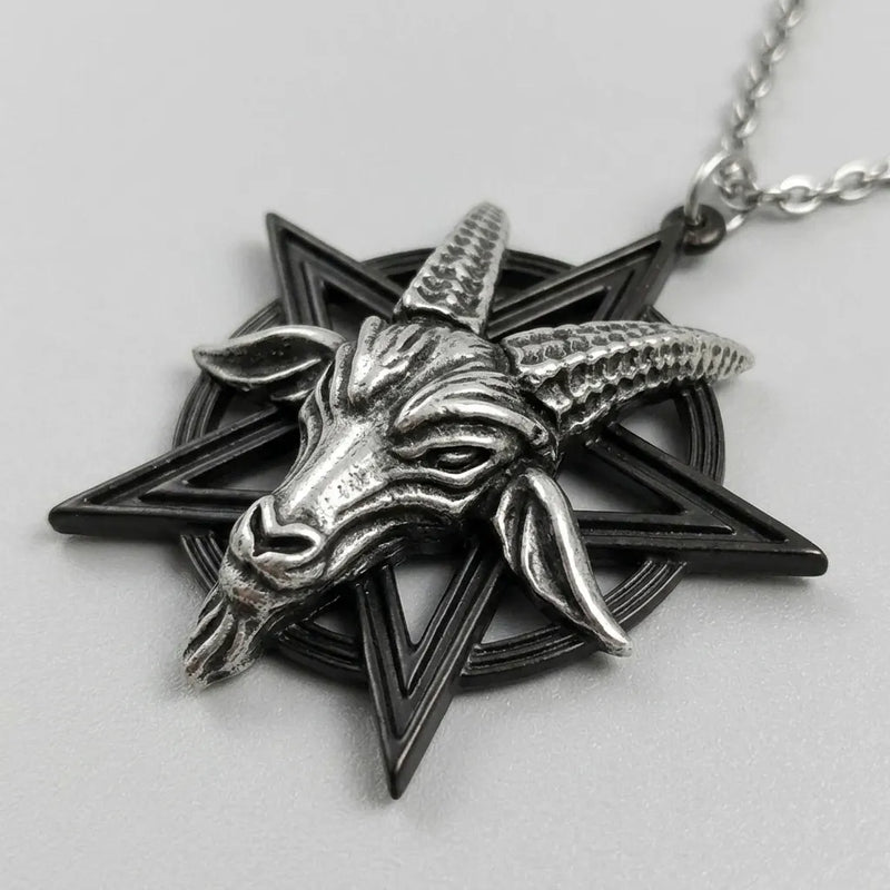 Baphomet Pentagram Necklace