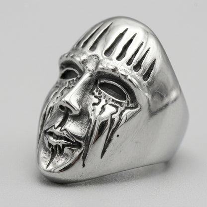 Joey Jordison Death Mask Ring