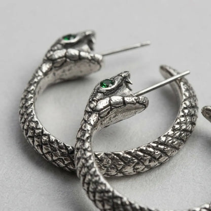 Venom Circle Earrings