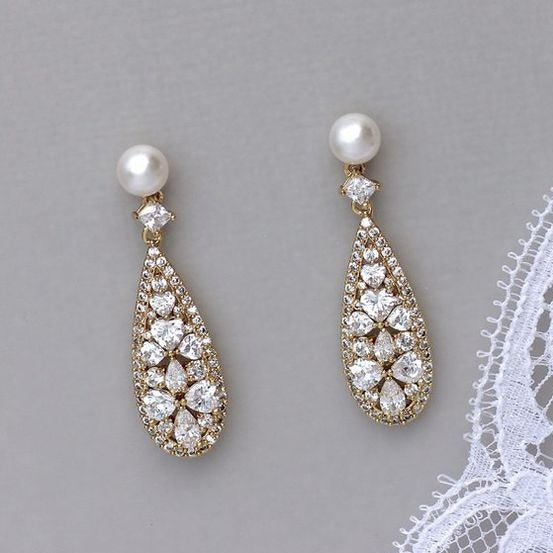 Delicate Artisan Pearl Earring