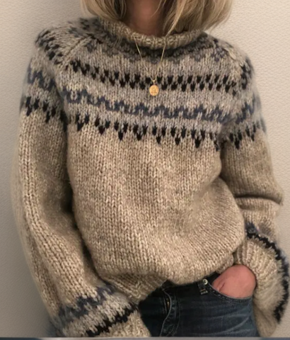 Ophelia® | Retro chic sweater