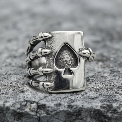 Death's Last Card  Ring