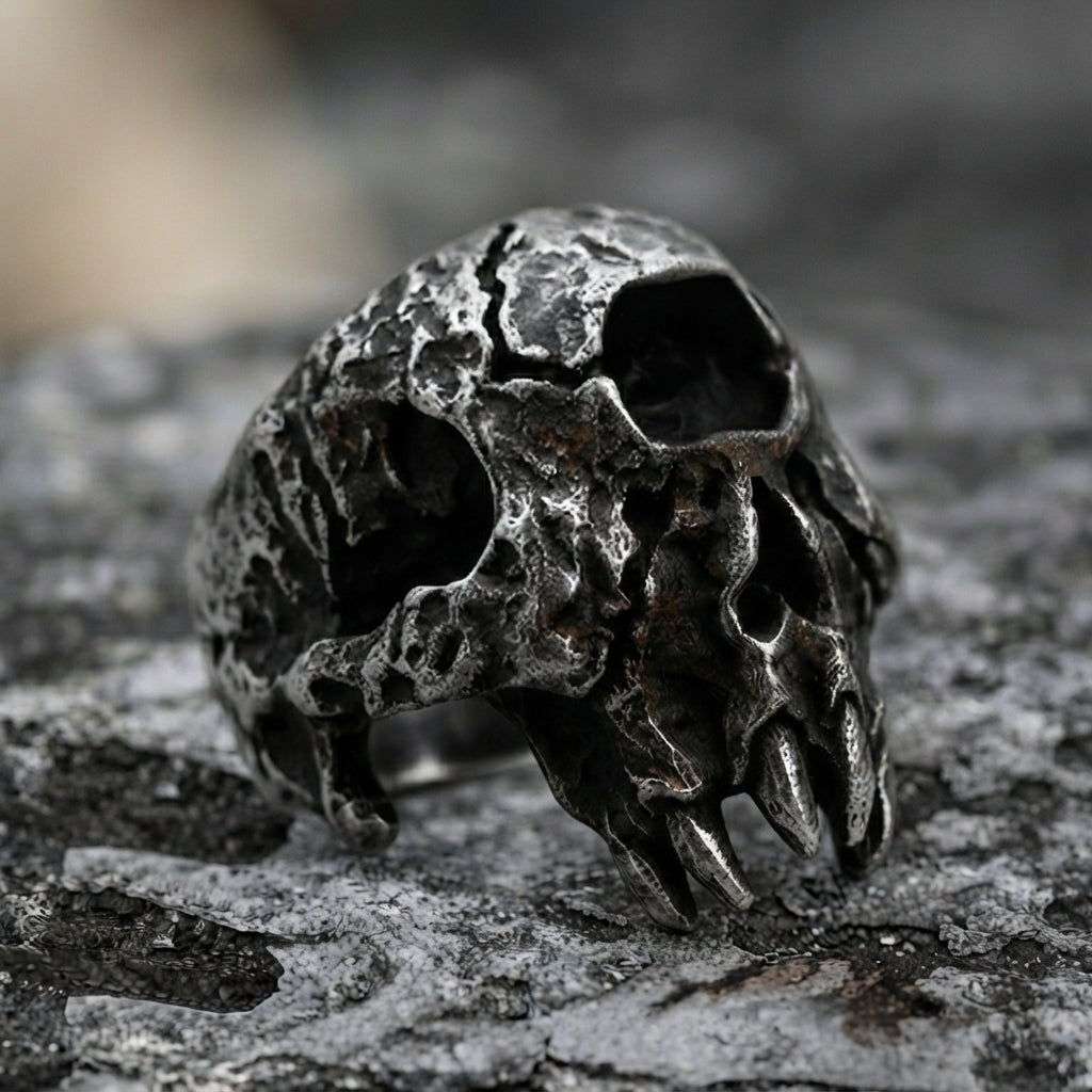 Rotted Skull Ring