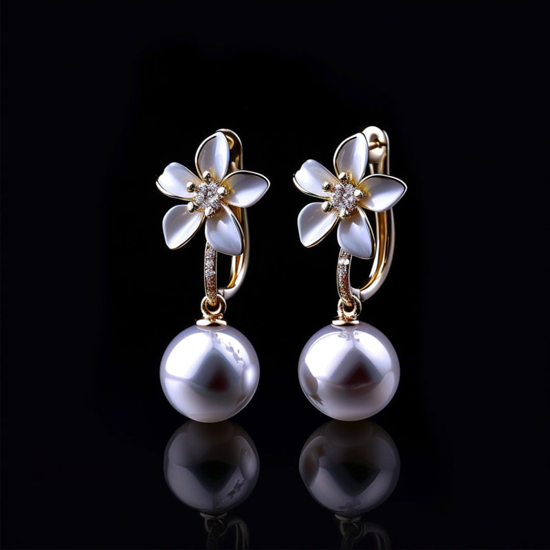 Romantic Pearl Earring for Special Moments