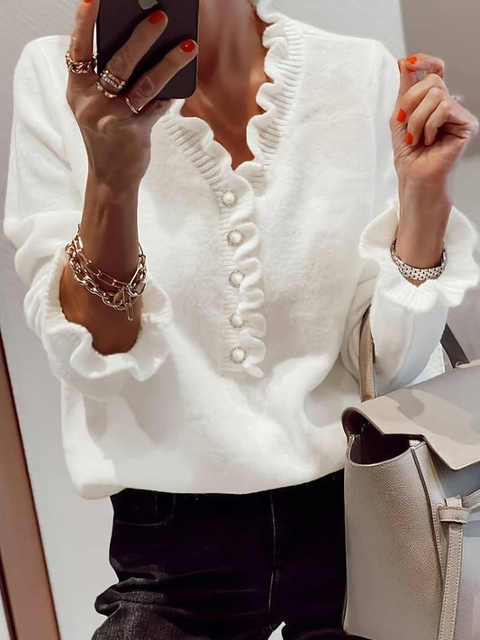 Ines® | Fancy Button Sweater (50% off)