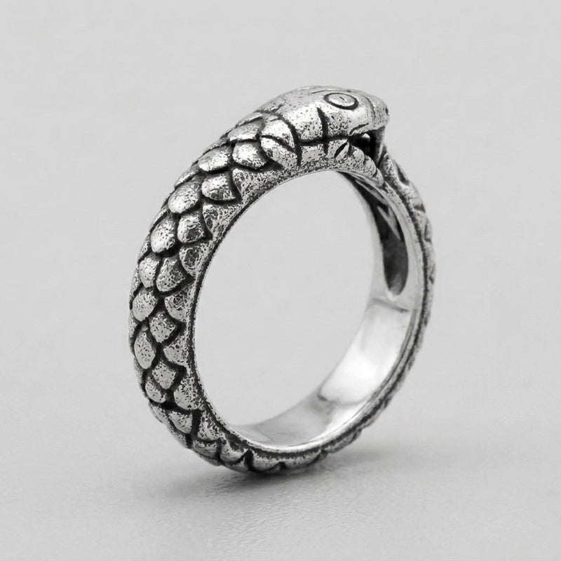 Ouroboros Snake Ring