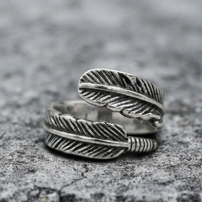 Feather Wrap Ring