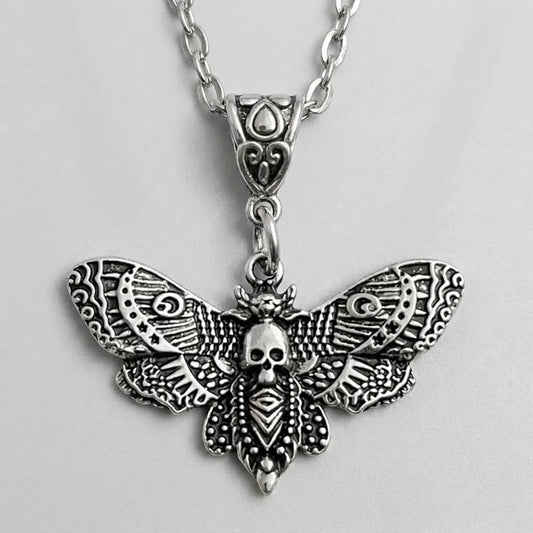 Mystic Death Moth Necklace