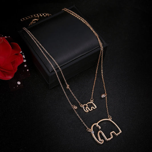 Vintage Handmade Gold Necklace