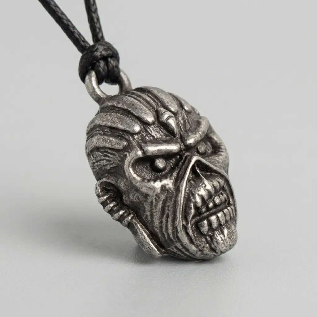 Undead Monster Face Gothic Necklace