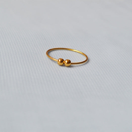 Romantic Gold Ring for Special Moments