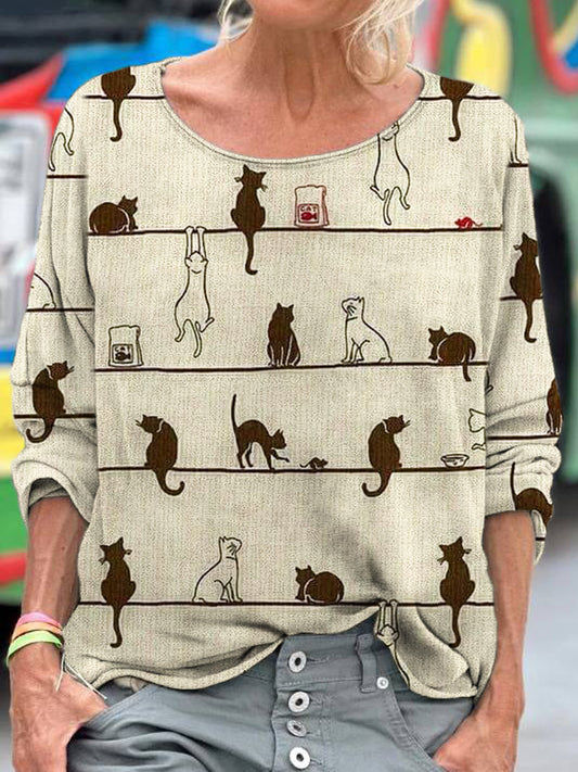 Vintage Cats Women's Shirt