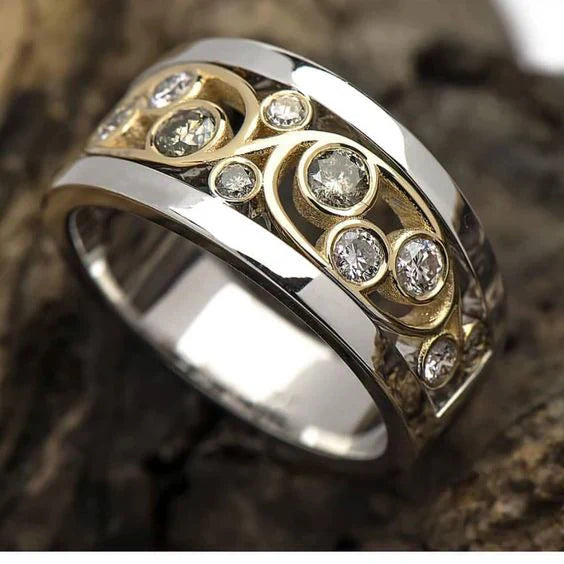 Beautiful Gold Ring with Unique Style