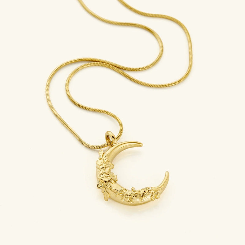 Vintage Handmade Gold Necklace