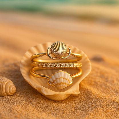 Delicate Artisan Gold Set