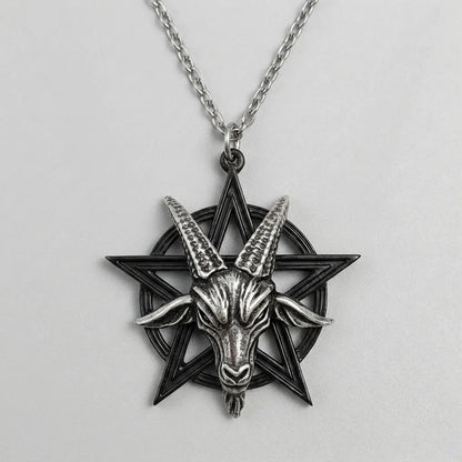 Baphomet Pentagram Necklace