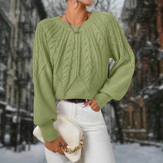 Iliana® | Cozy women's knitted sweater with structure