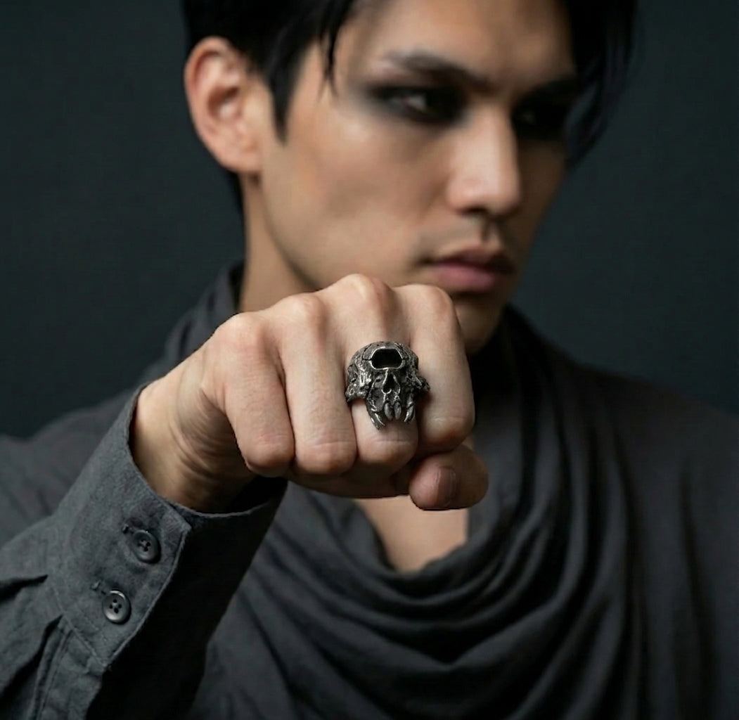 Rotted Skull Ring