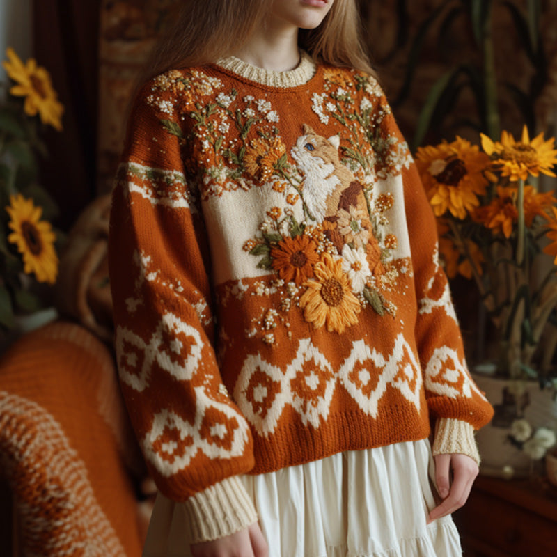 Timeless Vintage Style Jumper