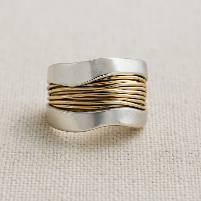 Classic Gold Ring with Timeless Appeal